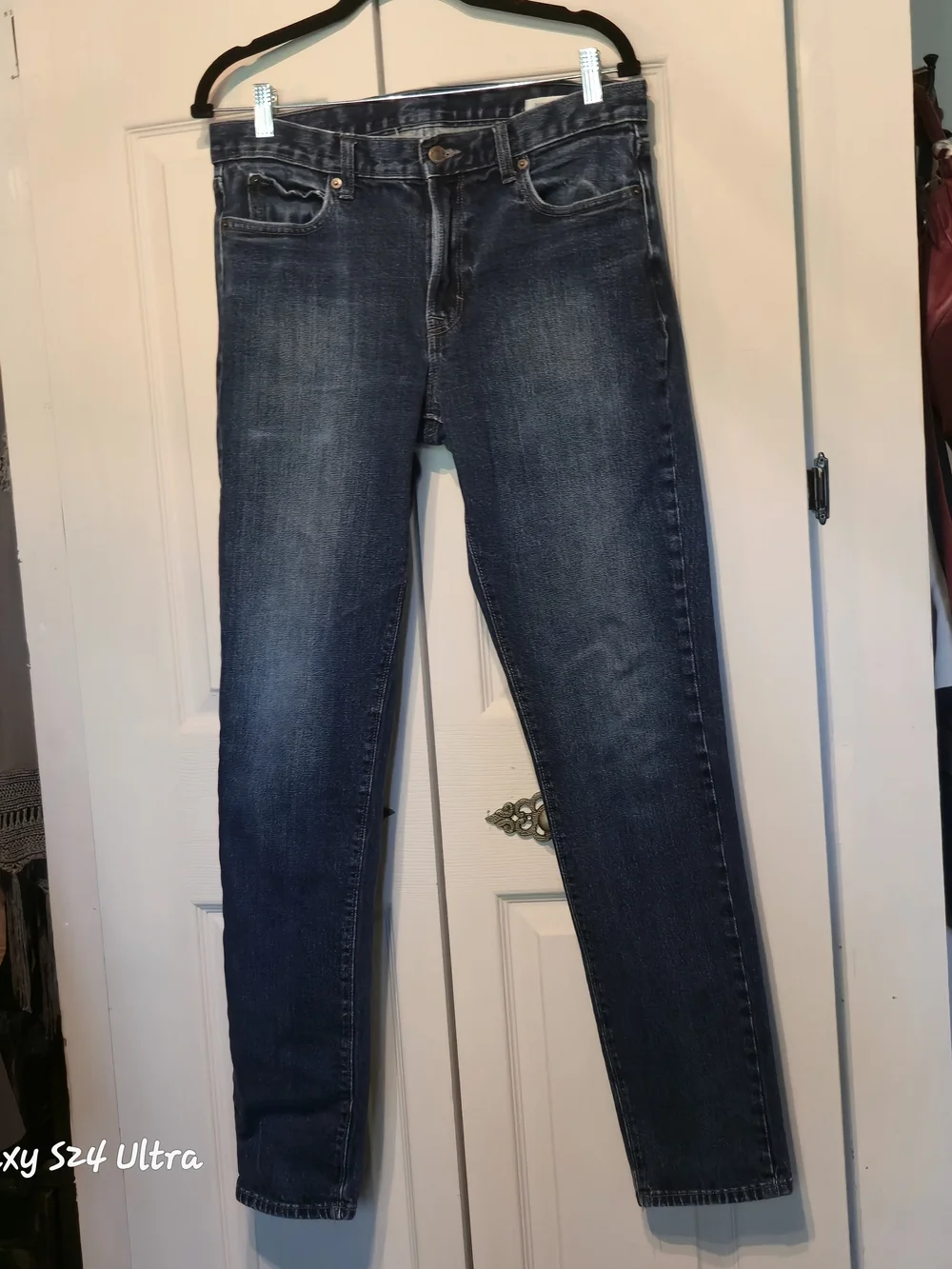 Banana Republic Men's Slim Straight Jeans in Dark Indigo 32x34